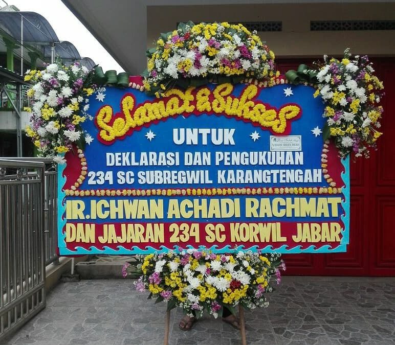 Toko Bunga Grand Opening di Pangandaran