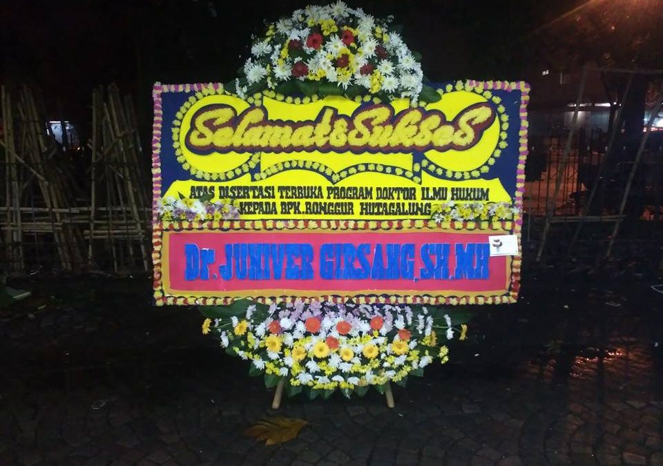 Jual Bunga Papan Sertijab di Depok